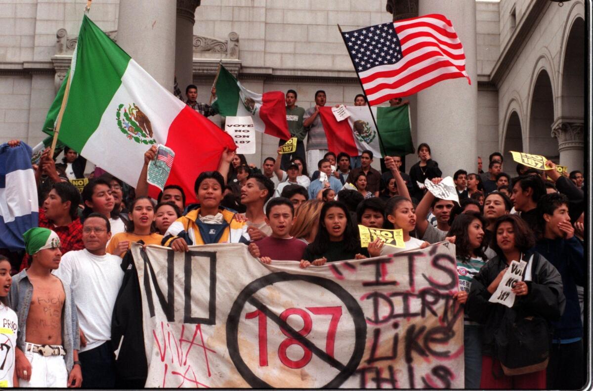 90s immigration battle remade California's political landscape